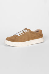 Men's Tomato Suede Lace-Up Sneakers Shoes