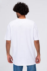 Mens Oversize T-shirt With Short Sleeves And A Round Neck