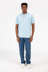 Men's Washed Cutting Oversize T-Shirt