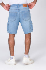 Mens Jeans Short With Comfortable Fit And Side Pockets-11