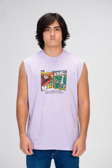 Men's Printed On The Front And Back Cut T-shirt With Summer Material And Colors