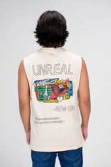 Men's Printed On The Front And Back Cut T-shirt With Summer Material And Colors