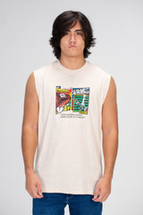 Men's Printed On The Front And Back Cut T-shirt With Summer Material And Colors