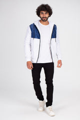 Men's Full Zipper Waterproof Front Print Cool Sweatshirt