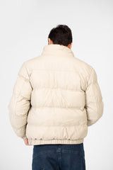 Men's Waterproof Puffer Jacket With Full Zip And Pockets