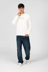 Men's Printed Crew Neck Sweatshirt