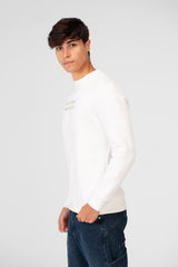 Men's Printed Crew Neck Sweatshirt