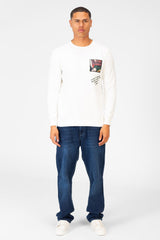 Men's Crew Neck Sweatshirt With Graphic Print