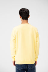 Men's Rounded Neck Sweatshirt With Front Print