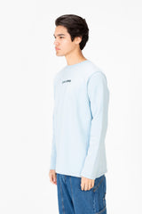 Men's Round Neck Text Print Sweatshirt