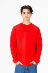 Men's Round Neck Text Print Sweatshirt