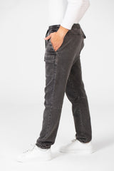 Men's Jeans Sherwal Pants With Modern Front Pockets
