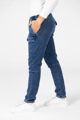 Men's Jeans Sherwal Pants With Modern Front Pockets