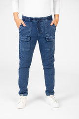 Men's Jeans Sherwal Pants With Modern Front Pockets