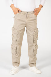 Men's Gabardine Sherwal Pants With Side Pockets