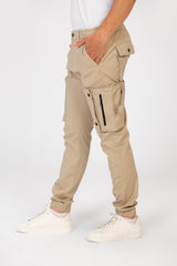 Men's Gabardine Sherwal Pants With A Modern Design And Pockets