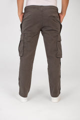 Men's Gabardine Sherwal Pants With Side Pockets And A Waist Drawstring