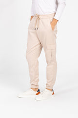 Men's Gabardine Sherwal Pants With Elastic Waistband And Side Pockets