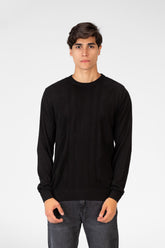 Men's Cotton Knit Crew Neck Pullover