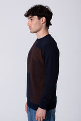 Men's Slim Fit Cotton Long Sleeves Round Neck Pullover In Comfortable Material