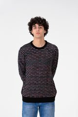 Men's Crew Neck Pullover With Basic Details
