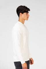 Men's Basic Plain Pullover With A Round Neck In Comfortable Material