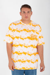 Men's Big Size Oversize T-shirt With Round Neck And Full Print