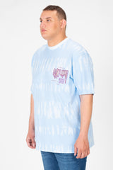Men's Big Size Printed T-shirt With Half Sleeves And A Round Neck
