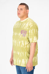 Men's Big Size Printed T-shirt With Half Sleeves And A Round Neck
