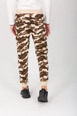 Men's Slim Fit Army Baggy Sports Soft Melton Camouflage Sweatpants