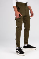 Men's Slim Fit Unique Cut Basic Sports Baggy Sweatpants