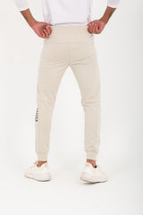 Men's Slim Fit Sports Unique Cut Printed Leg Sweatpants