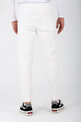 Mens Casual Sweatpants With Side Pockets And A Drawstring In The Middle
