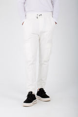 Mens Casual Sweatpants With Side Pockets And A Drawstring In The Middle