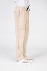 Men's Oversize Sweatpants With A Modern Fit In Melton Material