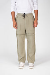 Men's Oversize Sweatpants With A Modern Fit In Melton Material