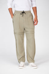 Men's Oversize Sweatpants With A Modern Fit In Melton Material