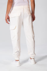Men's Plain Sweatpants With Drawstring At The Waist And Pockets