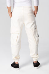 Men's Oversized Sweatpants With Drawstring In The Middle And Side Pockets