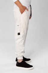 Men's Oversized Sweatpants With Drawstring In The Middle And Side Pockets