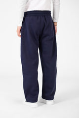 بنطال رياضي رجالي اوفر سايز بحبل خصر وجيوب