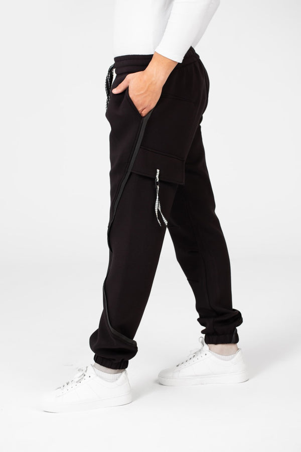 Men's Oversized Jogger Sweatpants With Unique Back Pockets