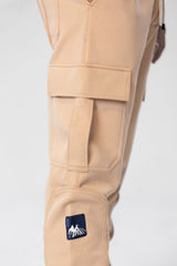 Men's Oversize Sweatpants With Side Pockets And An Elastic Band In The Middle
