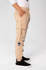 Men's Oversize Sweatpants With Side Pockets And An Elastic Band In The Middle
