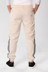 Men's Sweatpants With A Modern Fit And A Text Print On The Side