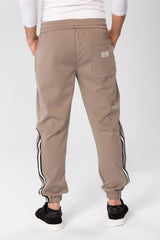 Men's Sweatpants With A Modern Fit And A Text Print On The Side