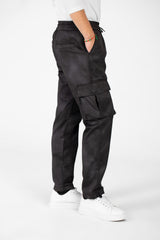 Men's Casual Sweatpants With Elastic Waist And Side Pockets