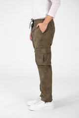 Men's Casual Sweatpants With Elastic Waist And Side Pockets