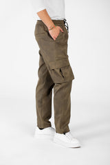 Men's Casual Sweatpants With Elastic Waist And Side Pockets