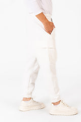 Men's Basic Oversized Sweatpants With Elastic Waistband And Side Pockets